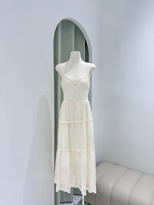 1346|夏季小清新连身裙