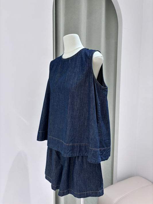 1153|别致牛仔套装