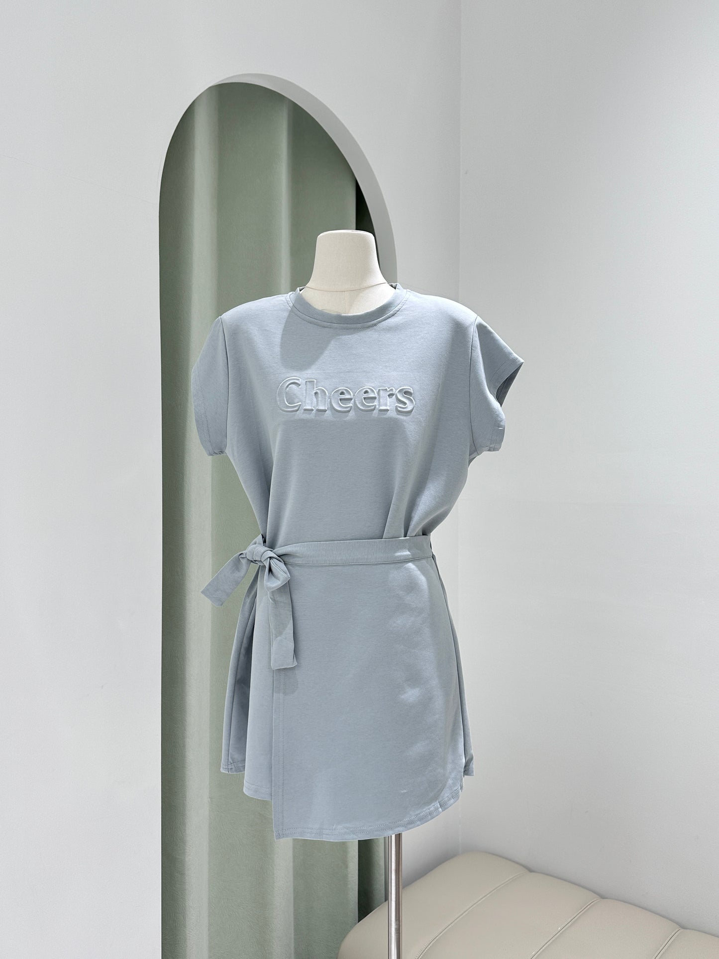 1295 ｜假两件休闲套装