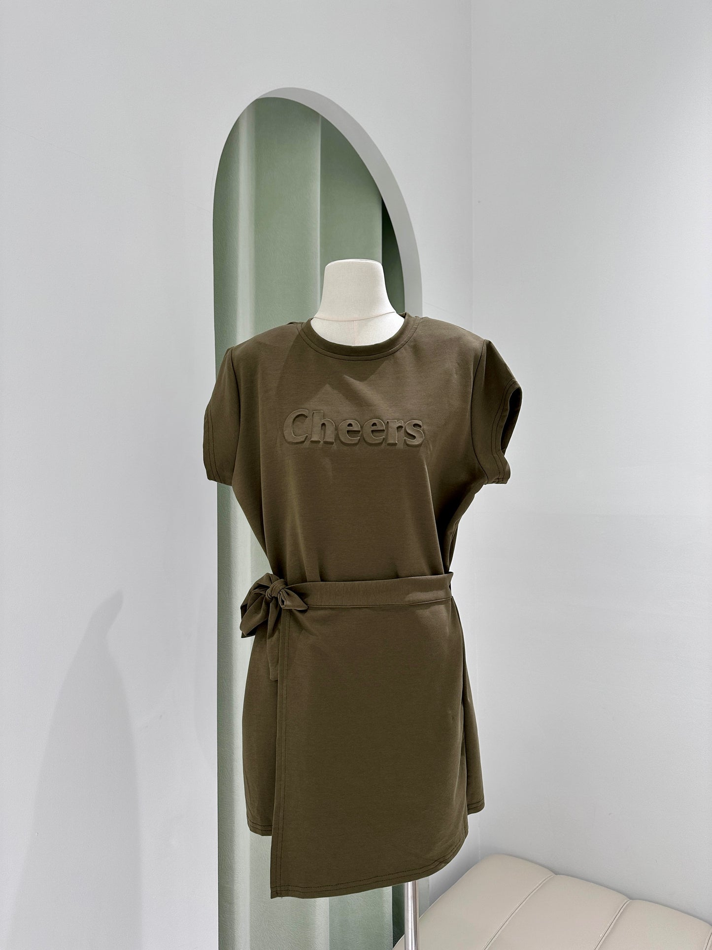 1295 ｜假两件休闲套装