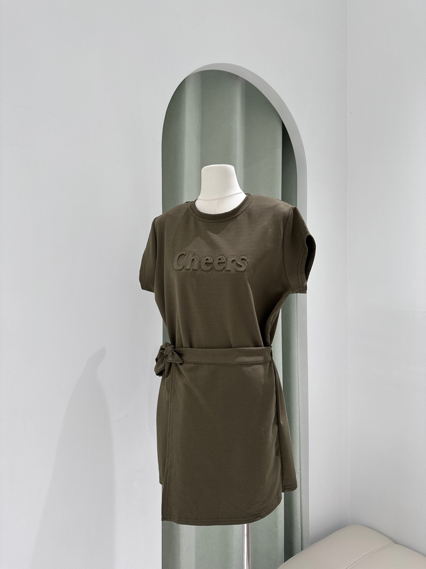 1295 ｜假两件休闲套装