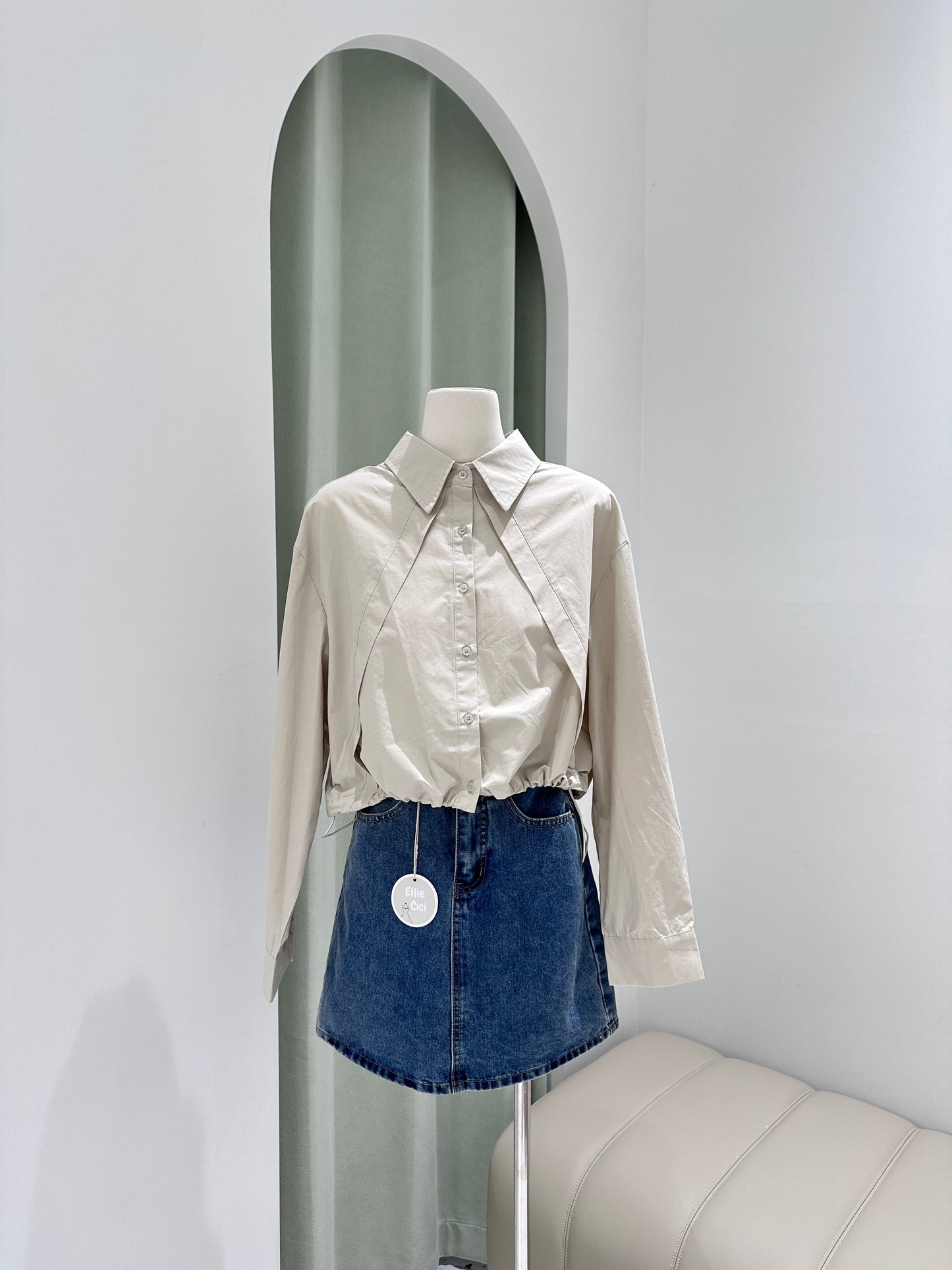 1199｜翻领洋气衬衫