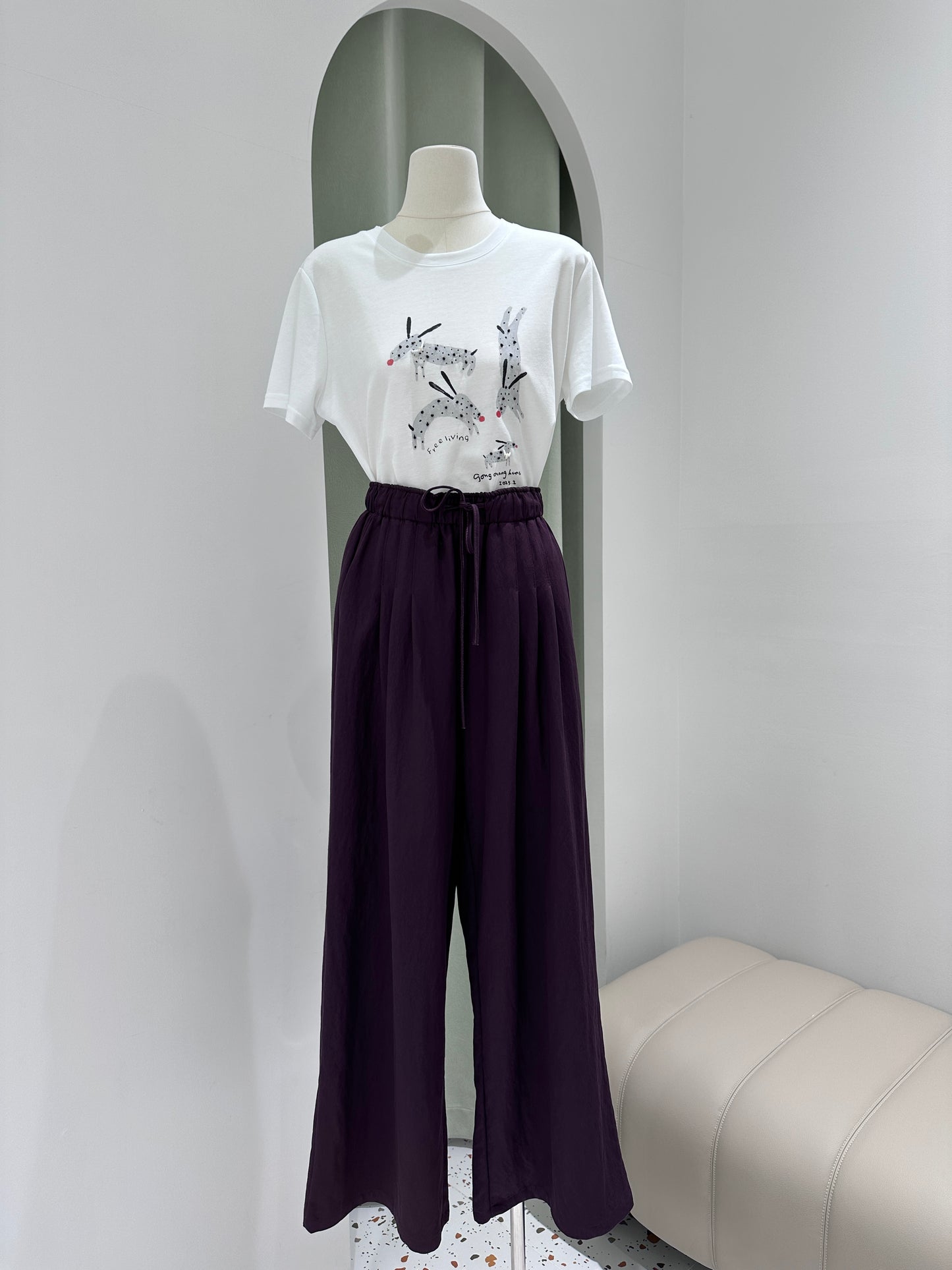 1167｜慵懒抽绳休闲裤