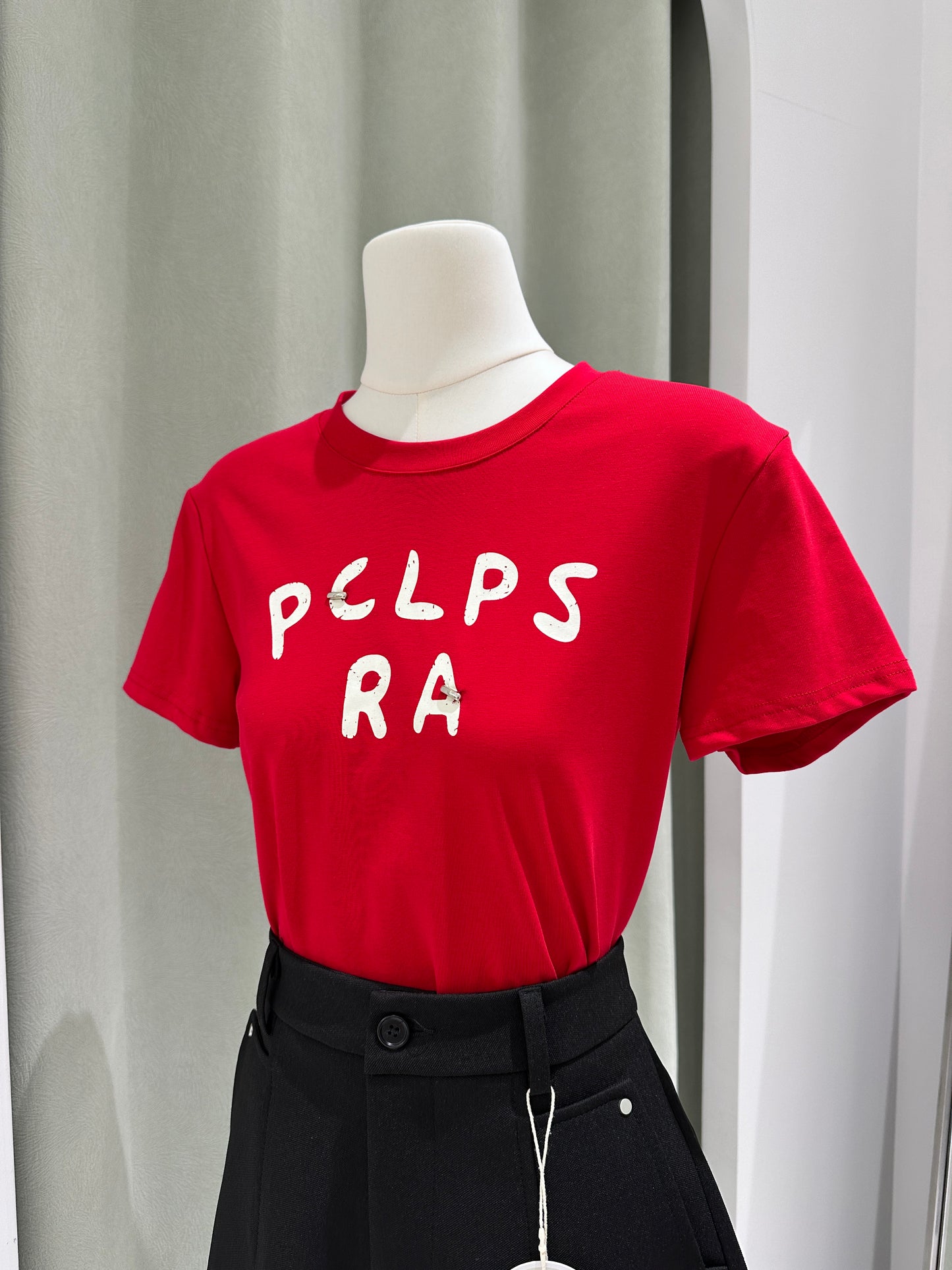 1431｜正肩圆领短袖