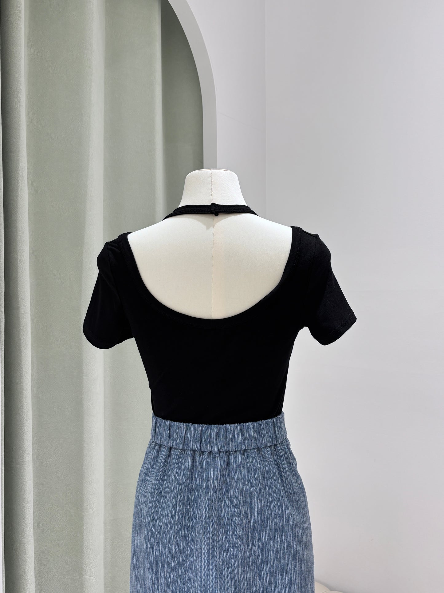 1045｜挂脖显瘦上衣