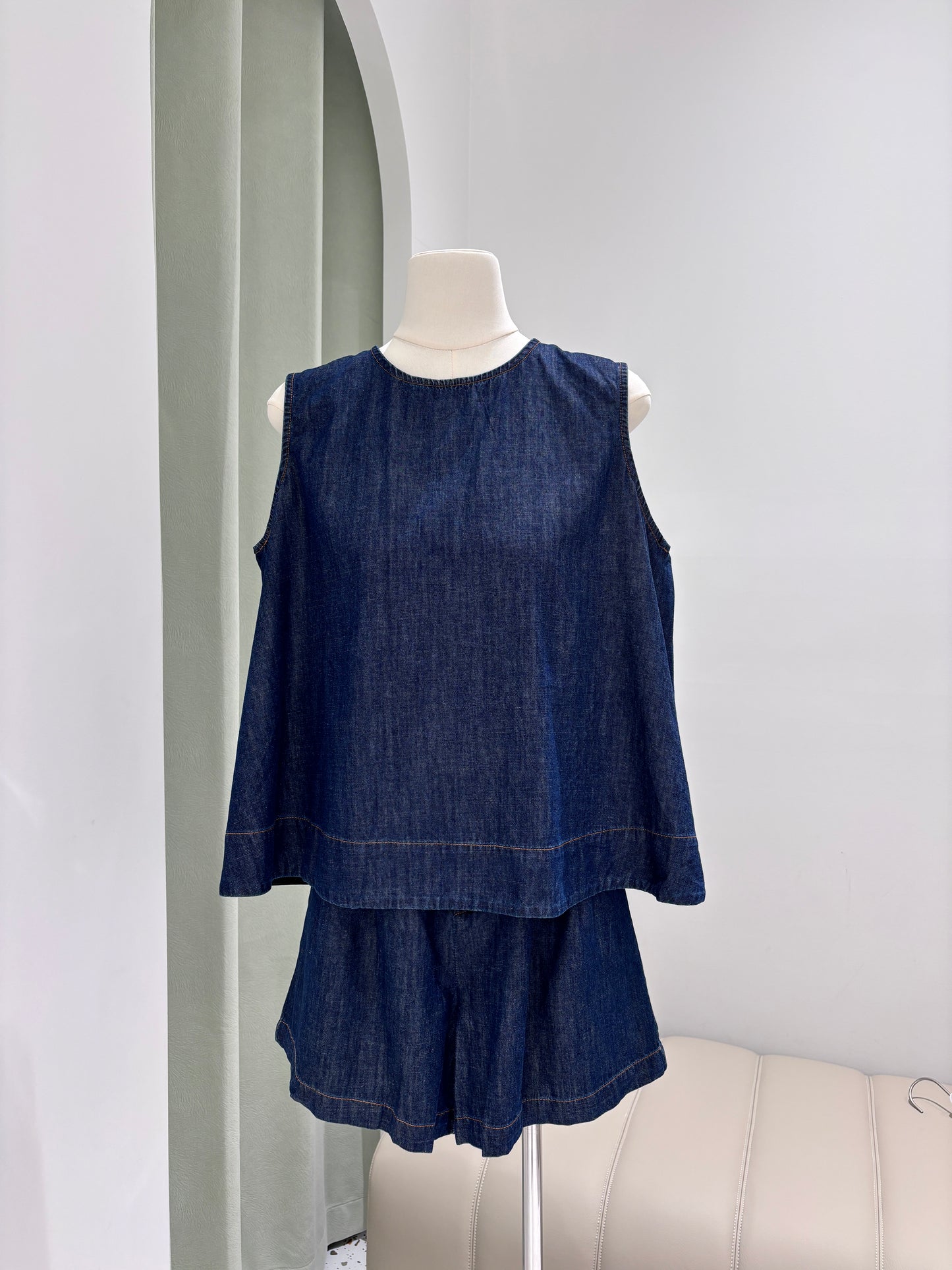 1153｜别致牛仔套装