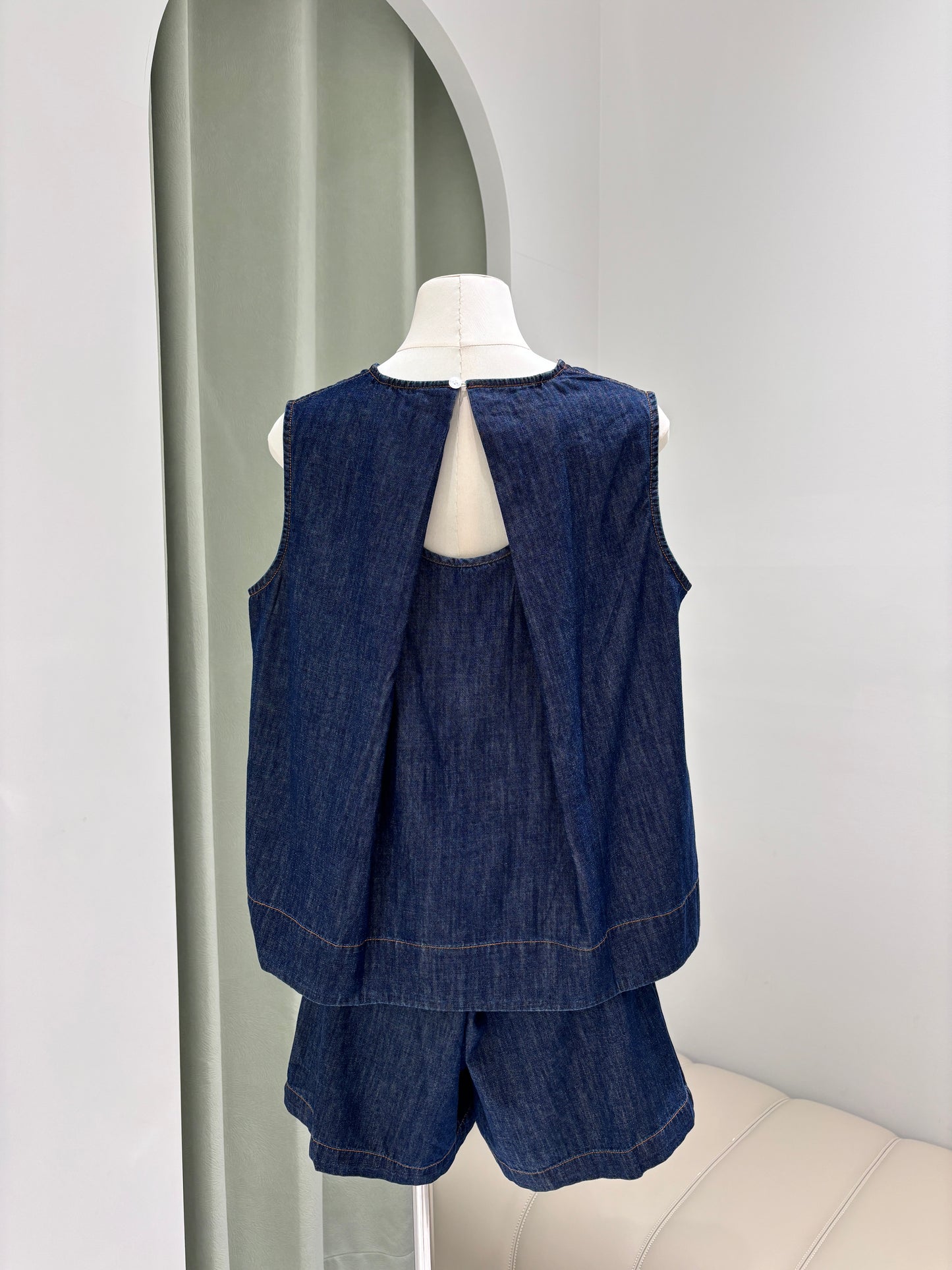 1153｜别致牛仔套装