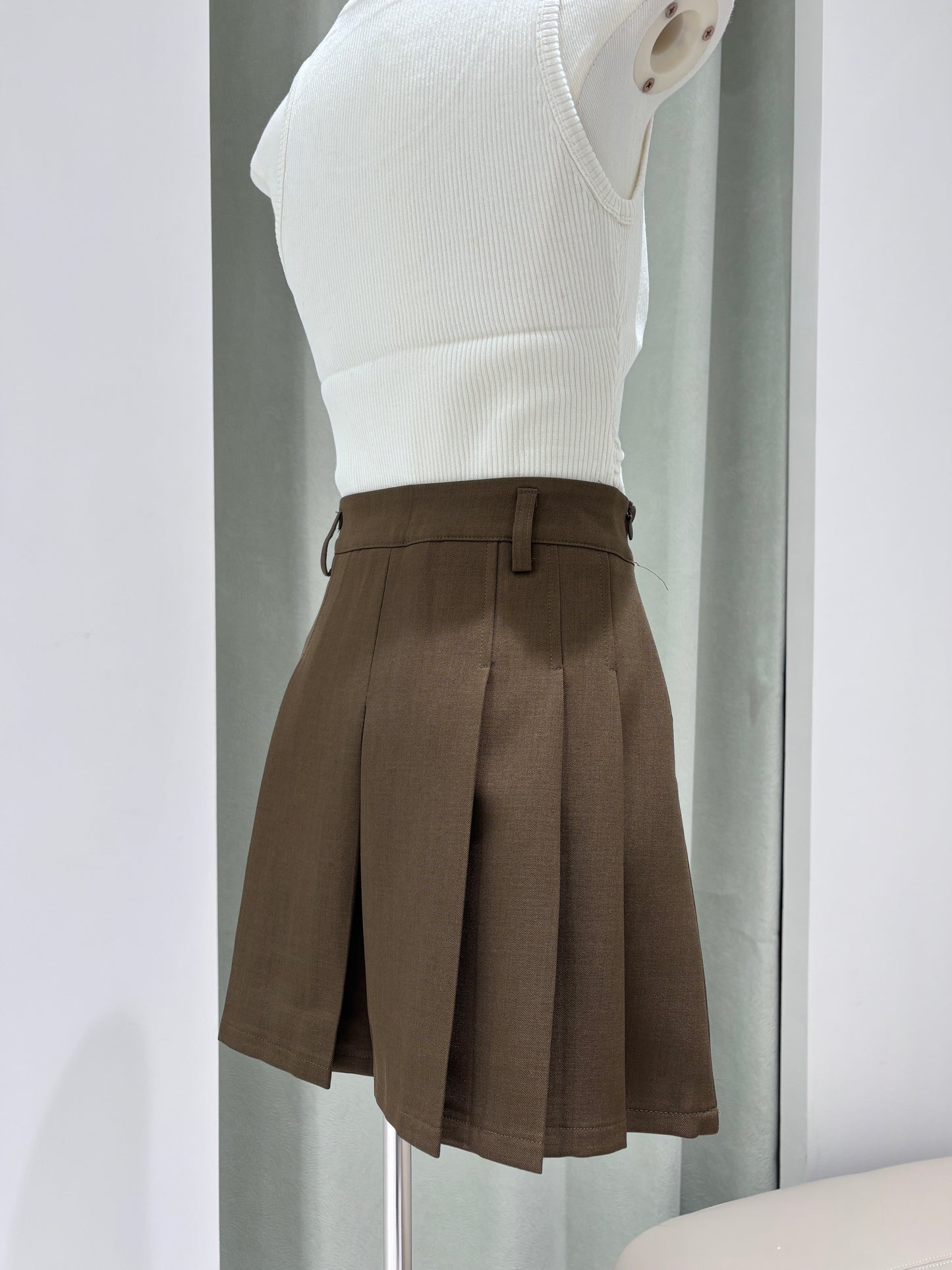 1035｜韩系百褶裙