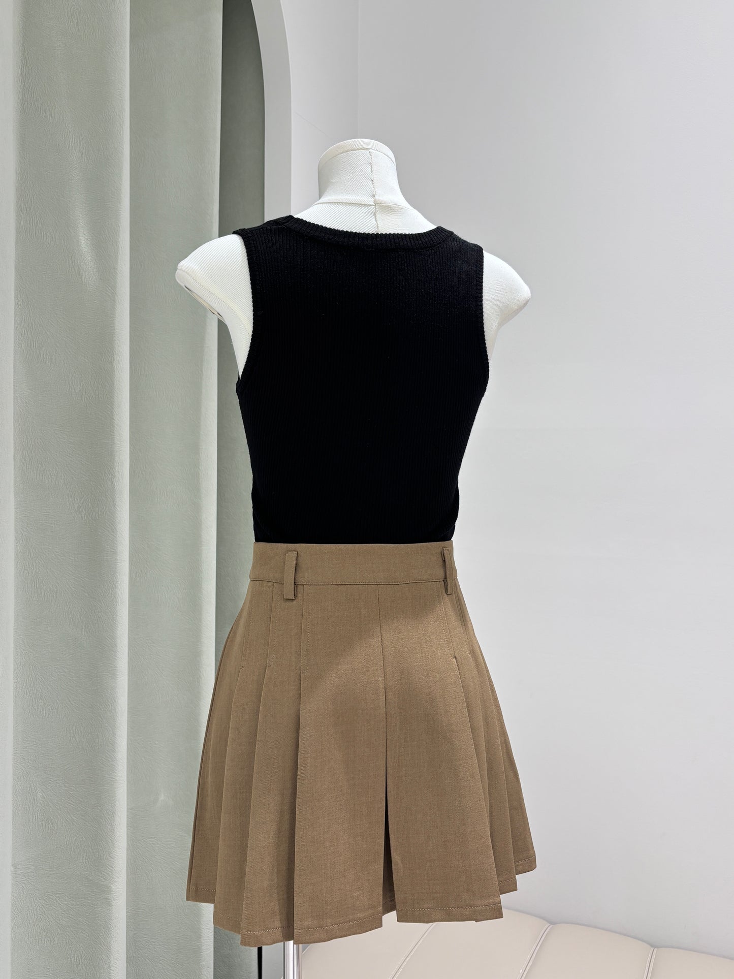 1035｜韩系百褶裙