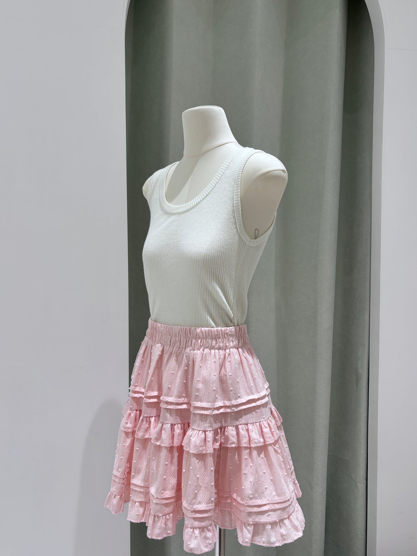 1350｜软糯蛋糕裙