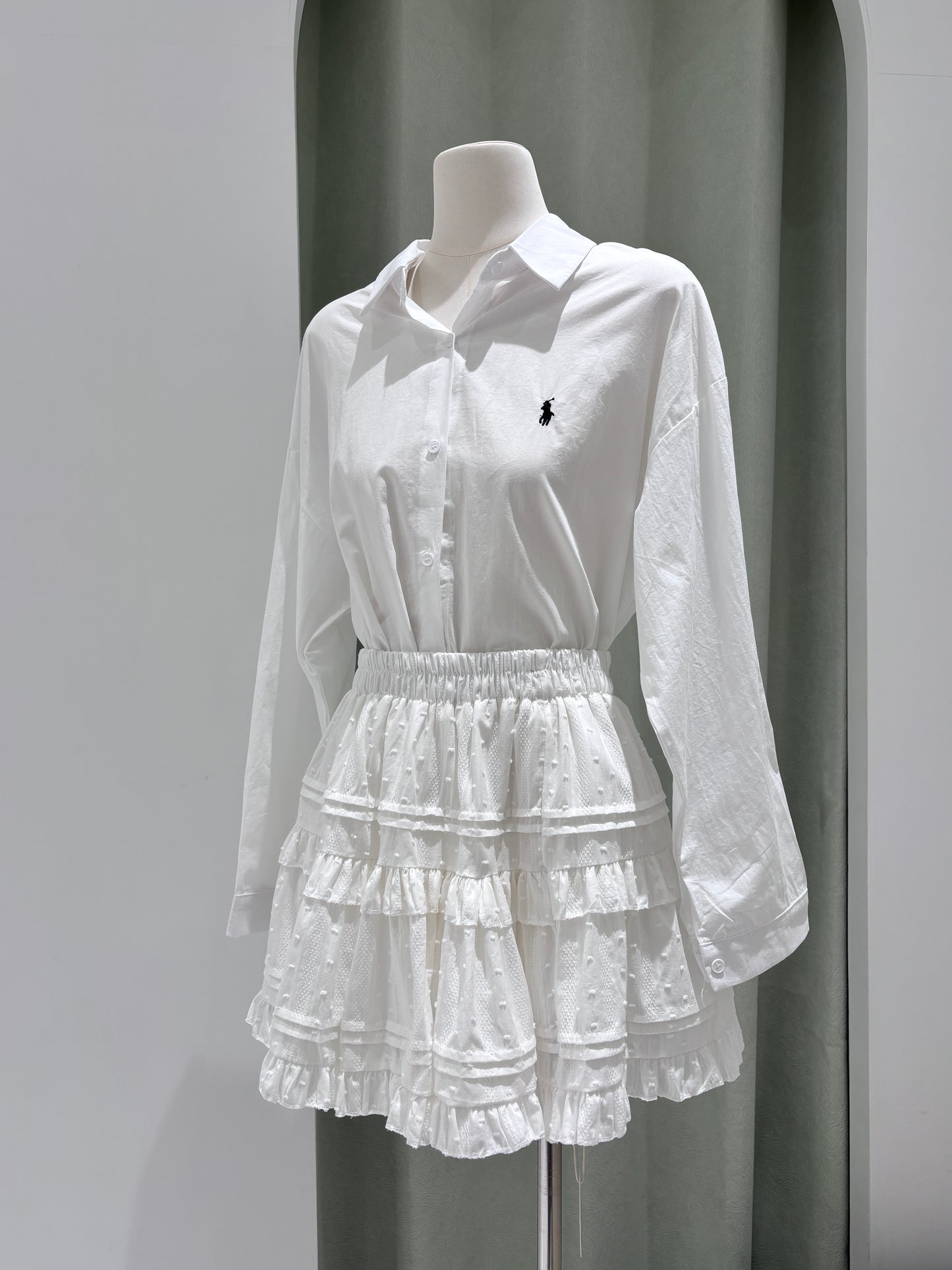 1350｜软糯蛋糕裙