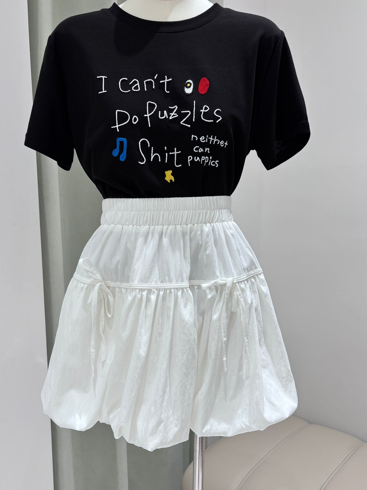 1349｜花苞蝴蝶结裙